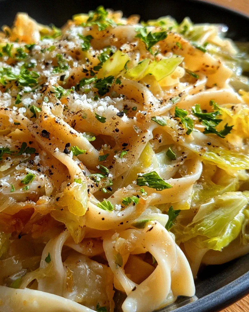 Bandnudeln mit Spitzkohl – Schritt 1