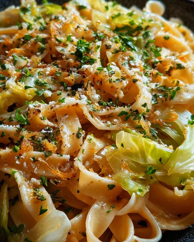 Bandnudeln mit Spitzkohl – Schritt 2