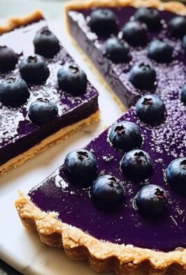Blaubeer-Ganache-Tarte: Ein himmlischer Genuss