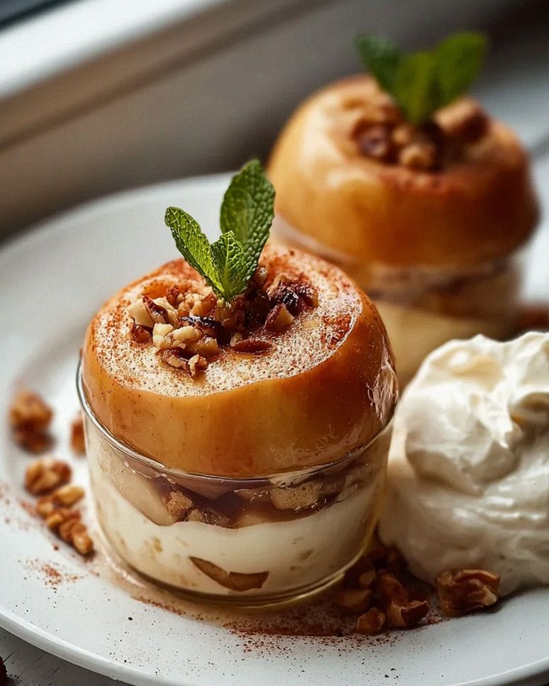 Bratapfel Zimt Creme