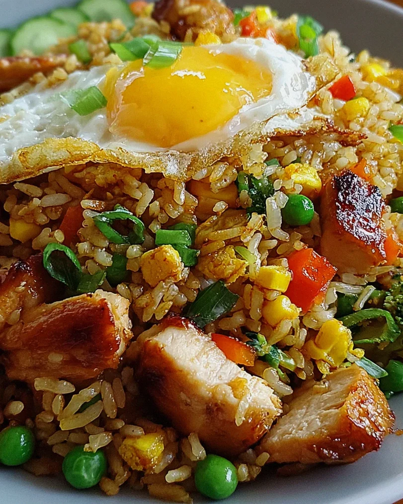 Bratreis mit Hähnchen – Schritt 1