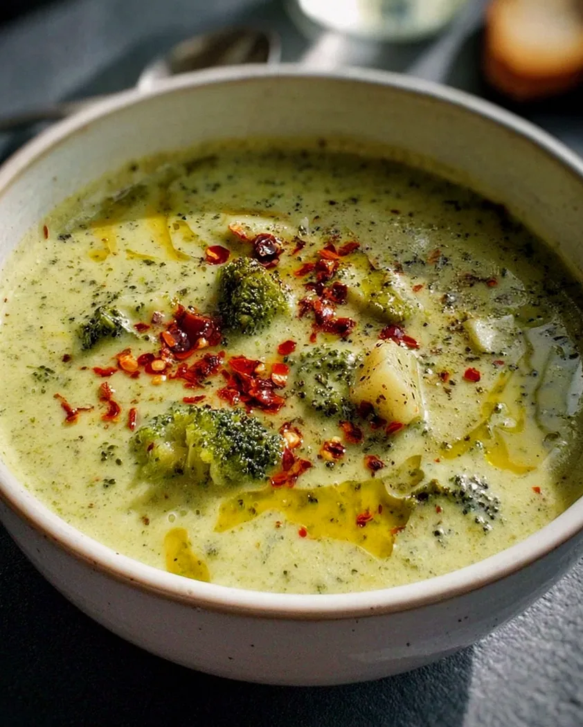 Brokkoli-Kartoffelsuppe – Schritt 1