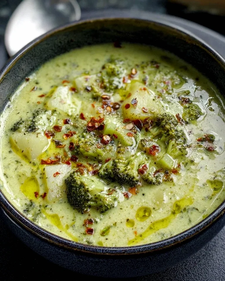 Brokkoli-Kartoffelsuppe – Schritt 2