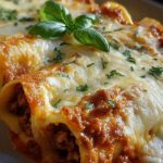 Cannelloni mit Rindfleisch und Käse