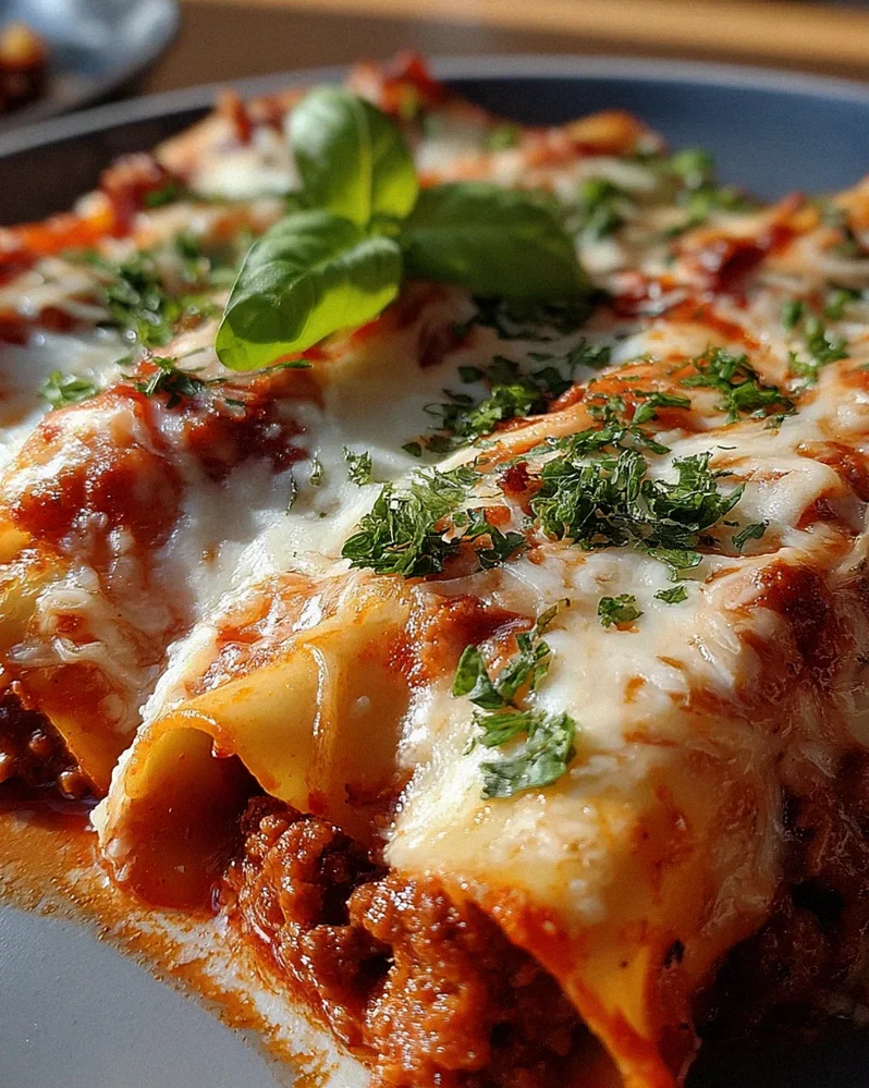 Cannelloni mit Rindfleisch und Käse – Schritt 1