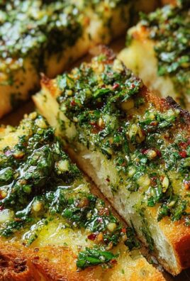 Chimichurri Knoblauchbrot