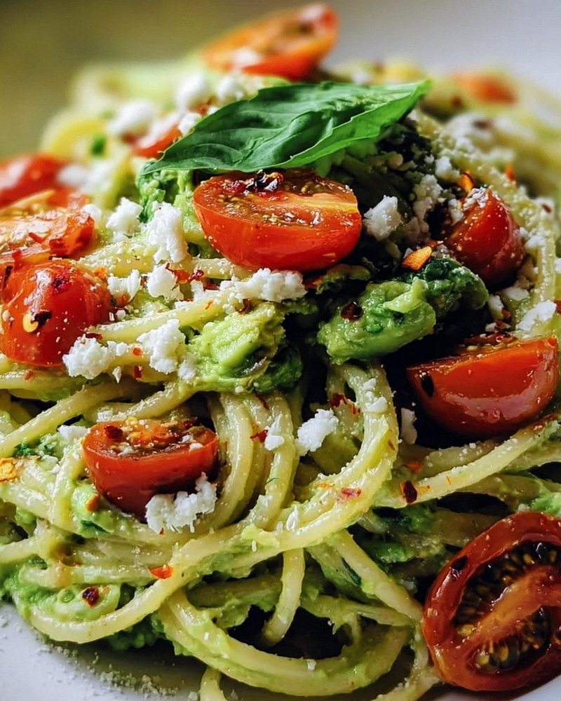 Cremige Avocado Pasta – Schritt 2