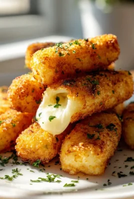 Crispy Mini Mozzarella Sticks from the Airfryer