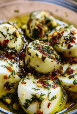 Eingelegter Mozzarella