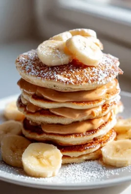 Erdnussbutter-Bananen Mini Pancakes: Dein süßes Frühstück!