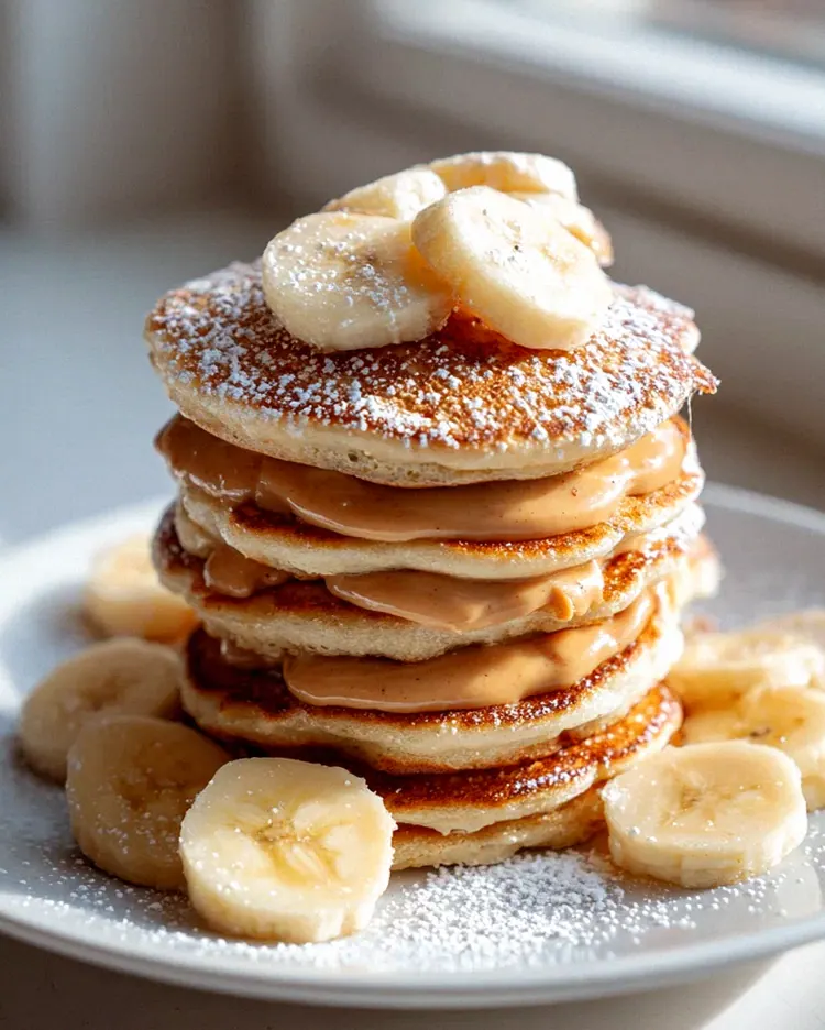 Erdnussbutter-Bananen Mini Pancakes: Dein süßes Frühstück! – Schritt 1