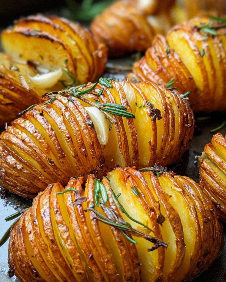 Fächerkartoffeln / Hasselback-Kartoffeln