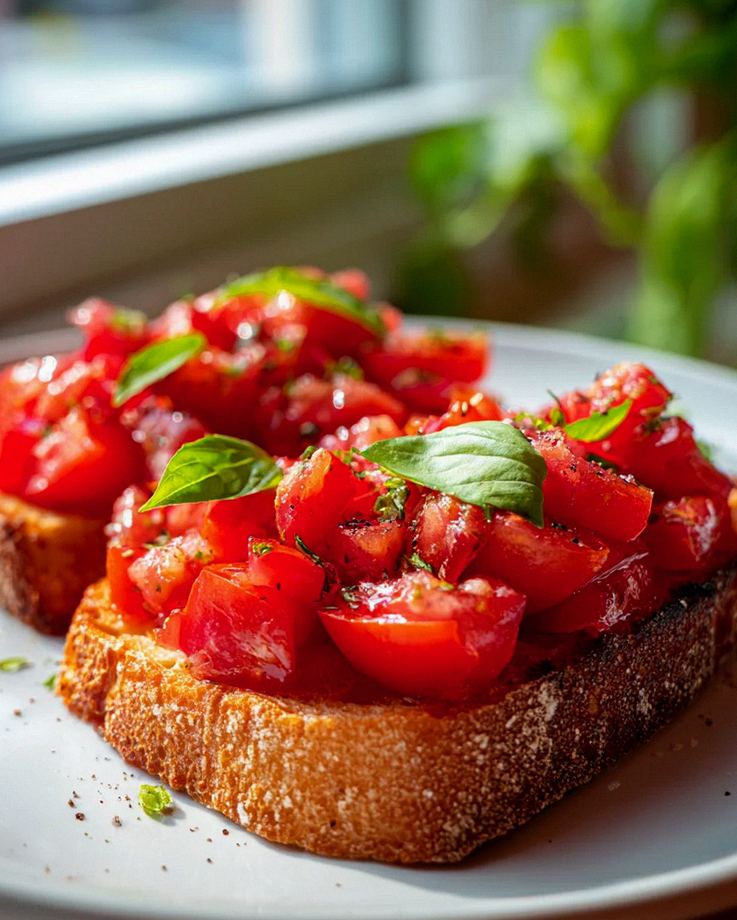 Frische Tomaten Bruschetta – Schritt 2