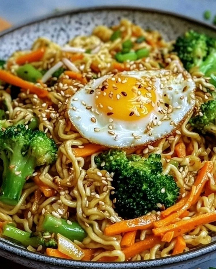 Gebratene Nudeln mit Gemüse und Ei - asiatisch – Schritt 2