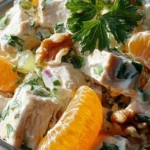 Geflügelsalat mit Mandarinen