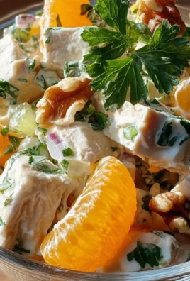 Geflügelsalat mit Mandarinen