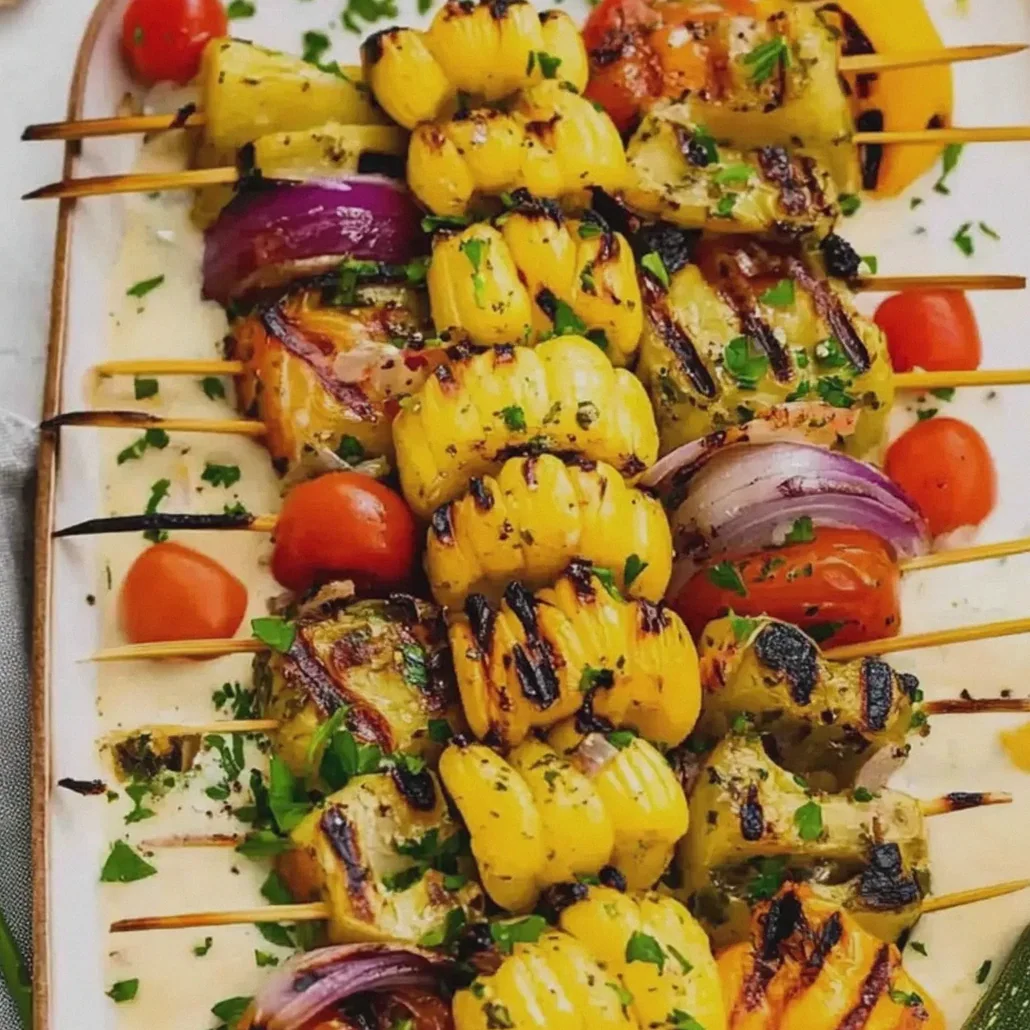 Gemüsespieße: lecker gegrillt mit frischen Zutaten – Schritt 2