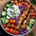 Gesunde Kebab Bowl