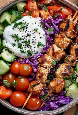 Gesunde Kebab Bowl