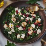 Granatapfel Salat mit Feta und Walnüssen