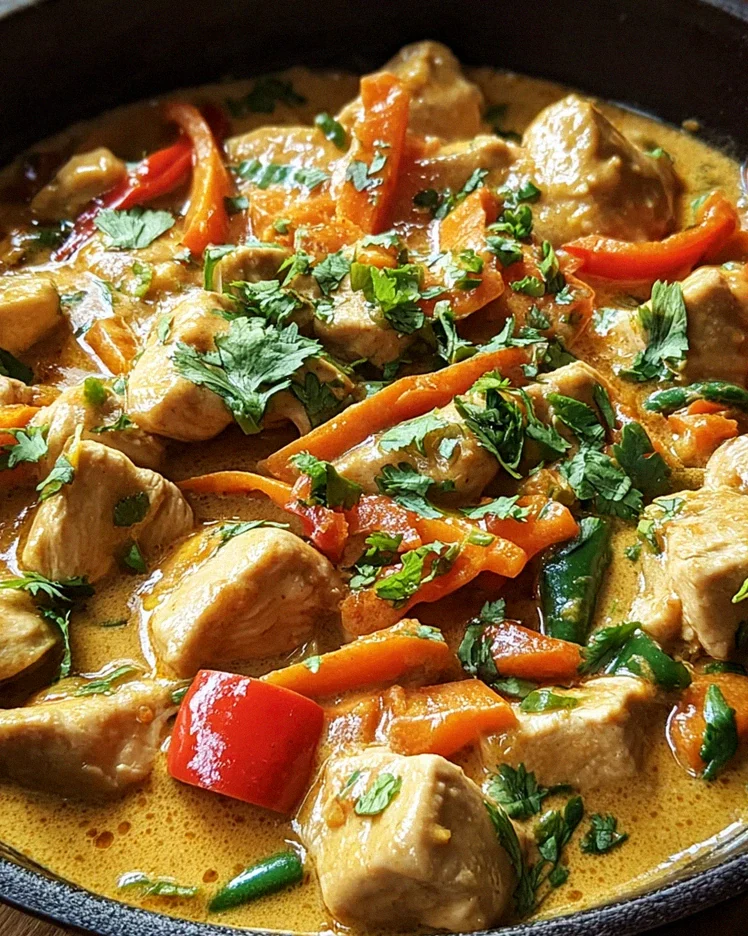 Hähnchen-Pfanne mit Kokosmilch – Schritt 1