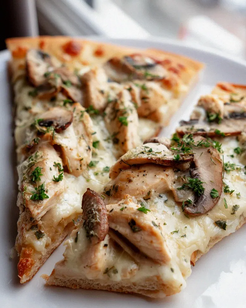 Hähnchen-Wellington-Fladenpizza – Schritt 1