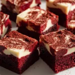 Hausgemachte Red Velvet Brownie Bites – unwiderstehlich lecker
