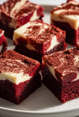 Hausgemachte Red Velvet Brownie Bites – unwiderstehlich lecker