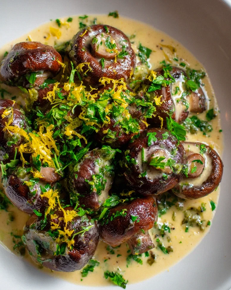 Knoblauch-Hüftsteak mit Champignons – Schritt 2
