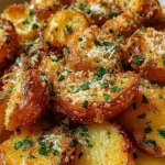 Knusprige Parmesan Röstkartoffeln