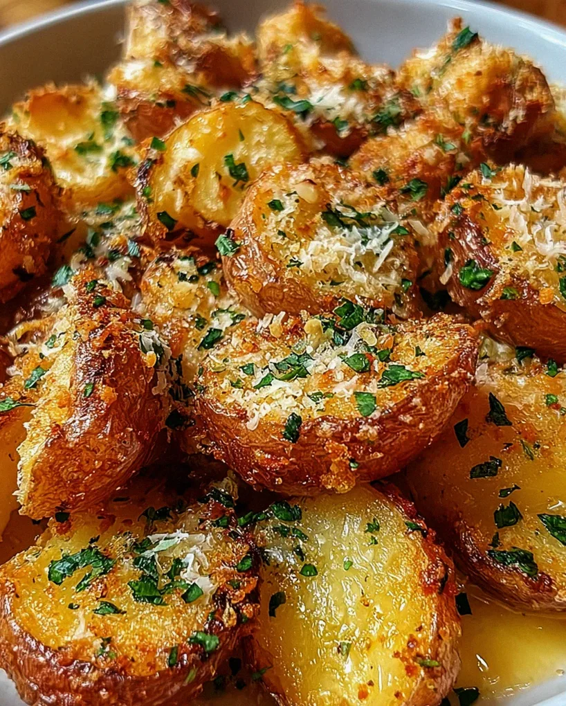 Knusprige Parmesan Röstkartoffeln