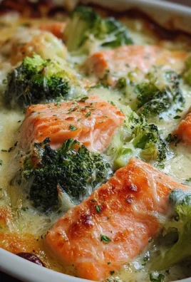 Lachs-Brokkoli-Gratin