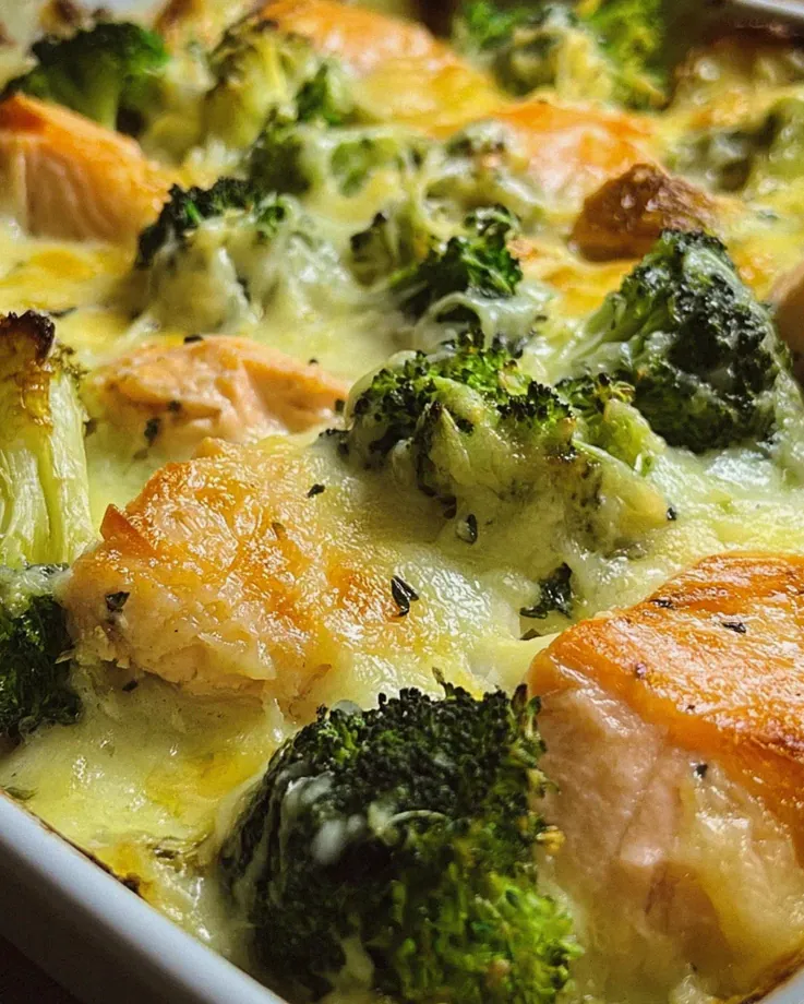 Lachs-Brokkoli-Gratin – Schritt 1