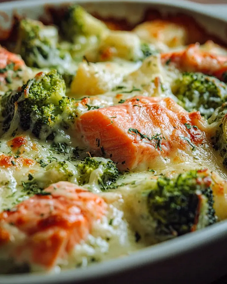 Lachs-Brokkoli-Gratin – Schritt 2