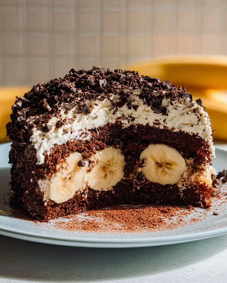 Maulwurfkuchen mit Banane – Schritt 1