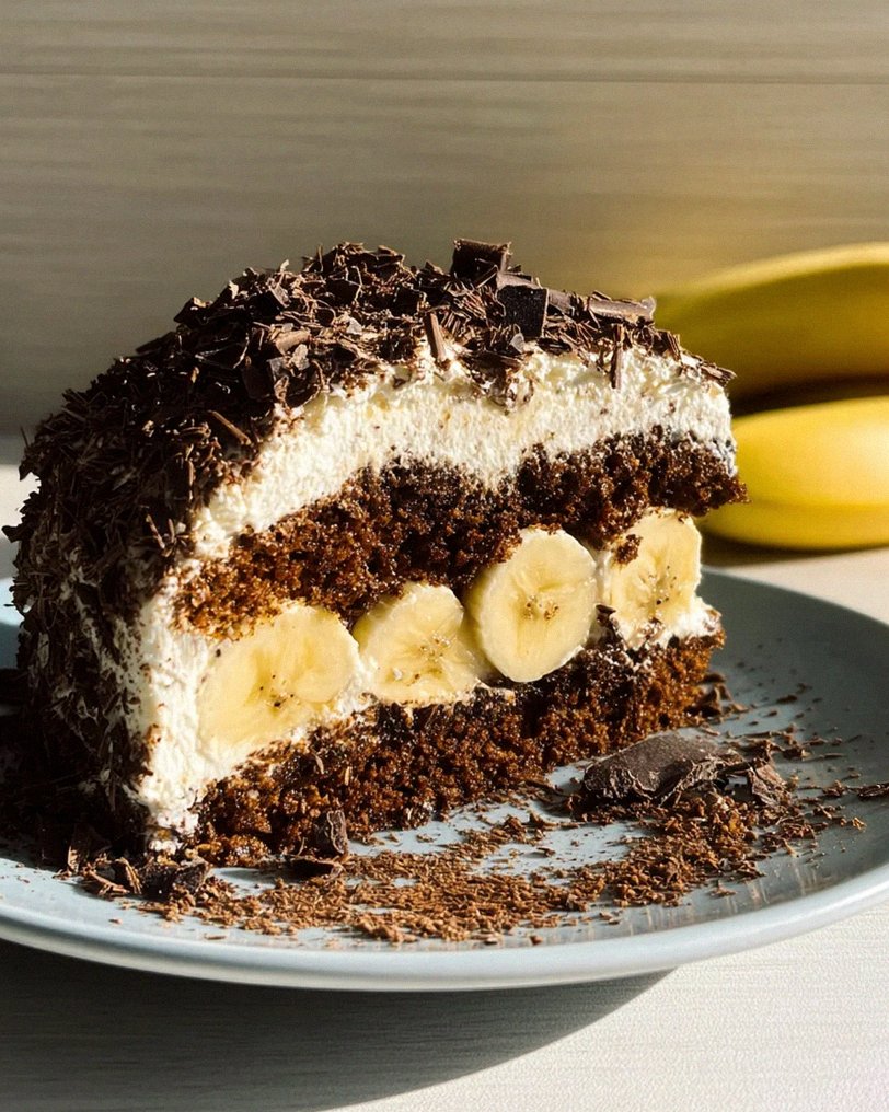Maulwurfkuchen mit Banane – Schritt 2
