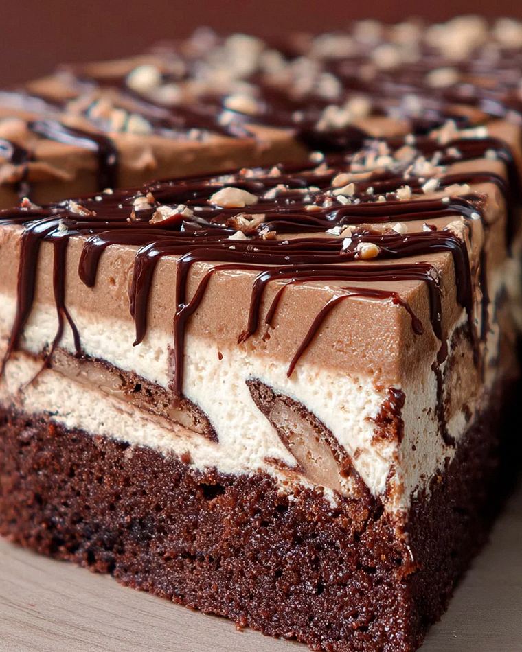 Nuss-Nougat-Torte mit Schokoboden – Schritt 2