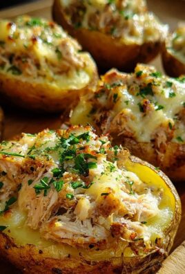 Ofenkartoffeln mit Thunfisch und Käse