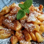 Rezept für Apfel Zimt Kaiserschmarrn