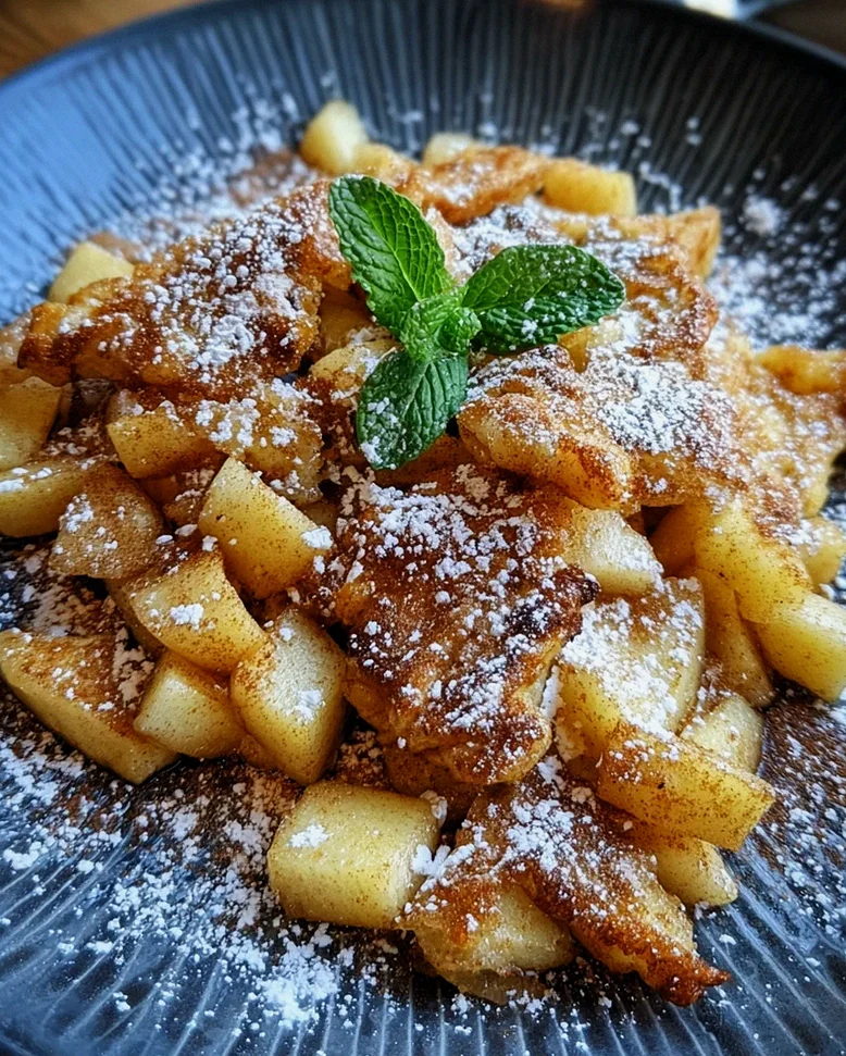 Rezept für Apfel Zimt Kaiserschmarrn – Schritt 2