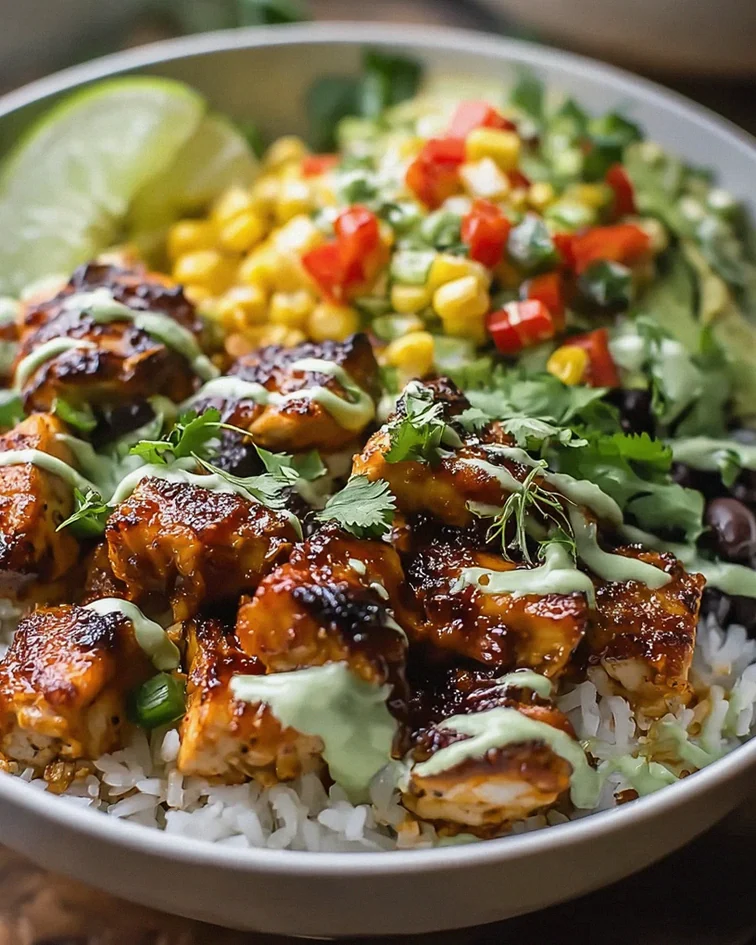 Rezept: Honig-Chipotle Hähnchen Bowls – Süß & Würzig! – Schritt 1