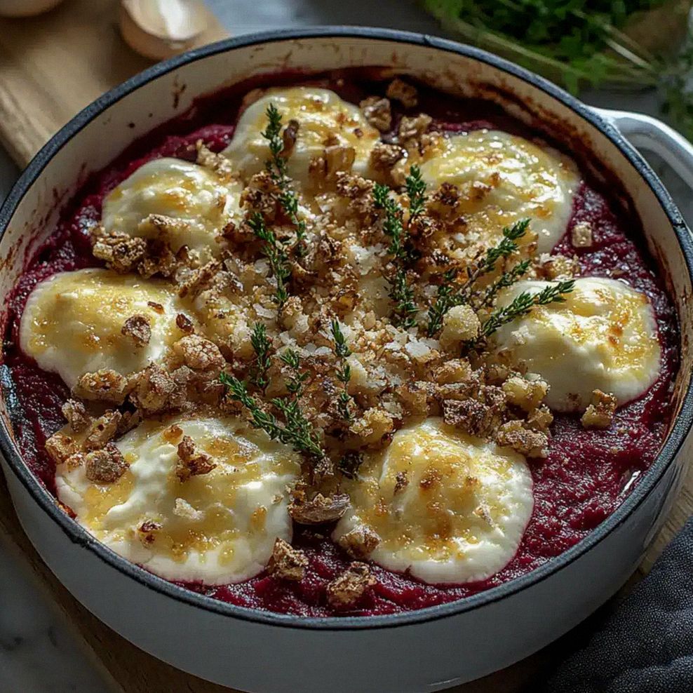 Rote Bete Gratin mit Ziegenkäse Einfach und Gesund – Schritt 2