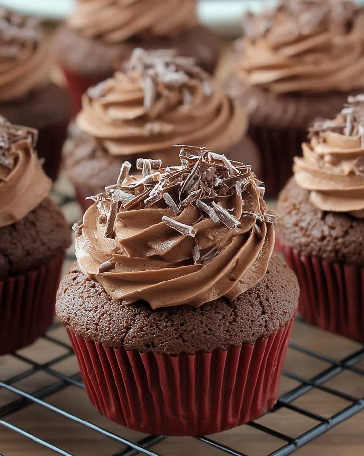 Saftige Schokoladen-Cupcakes