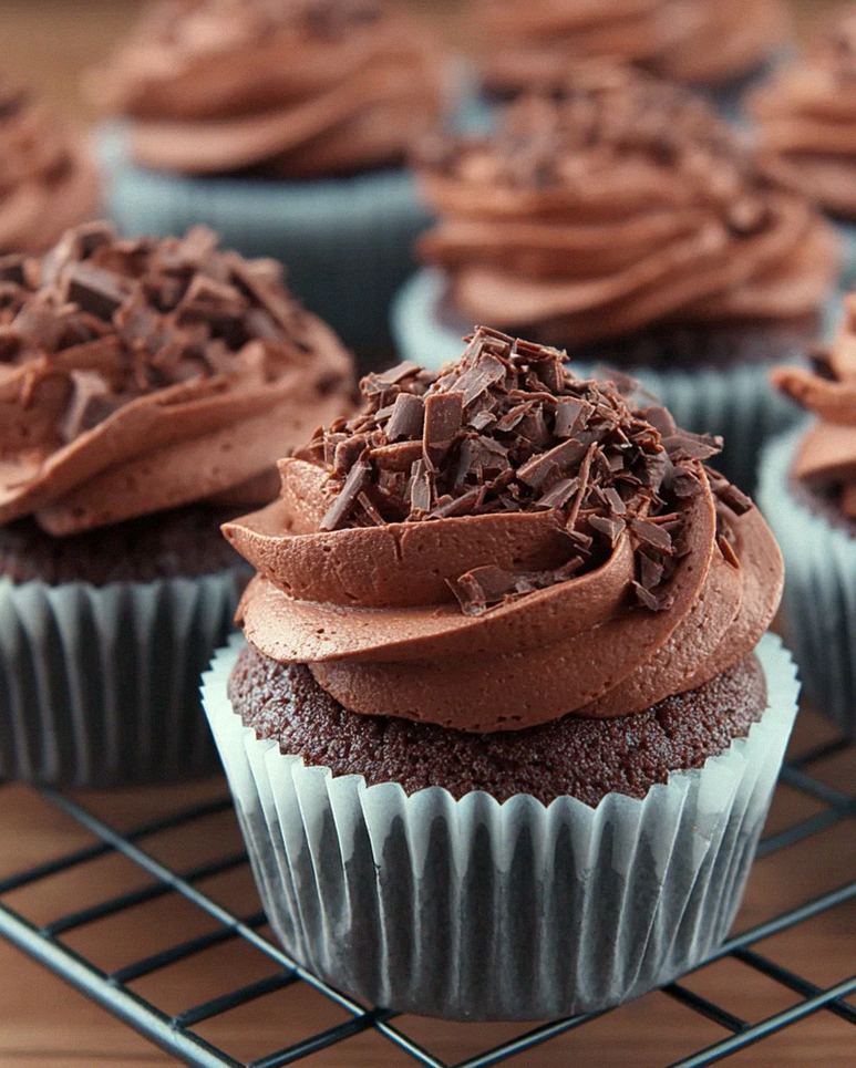 Saftige Schokoladen-Cupcakes – Schritt 1