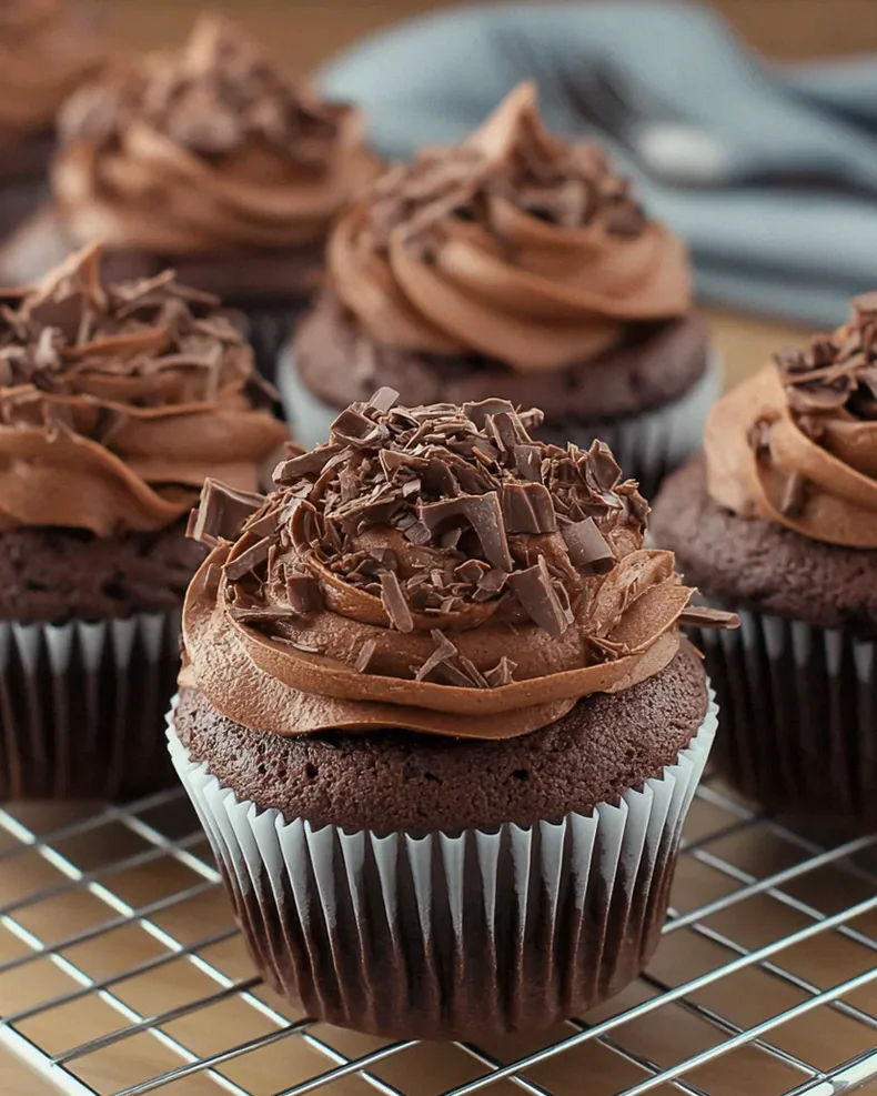 Saftige Schokoladen-Cupcakes – Schritt 2
