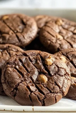 Saftige Schokoladen-Erdnussbutter Cookies
