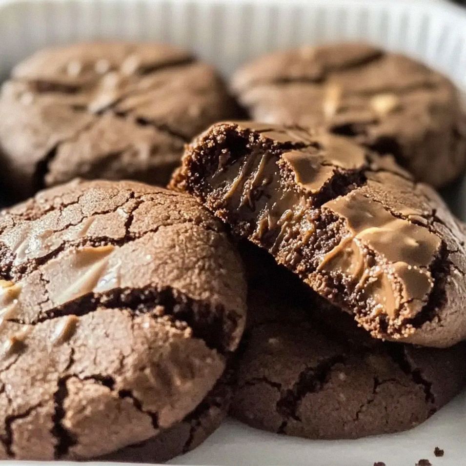 Saftige Schokoladen-Erdnussbutter Cookies – Schritt 1