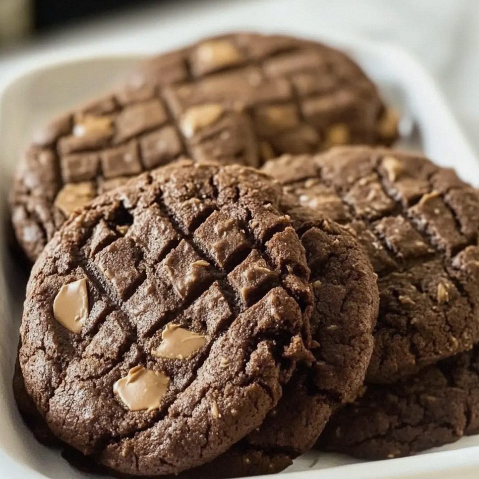 Saftige Schokoladen-Erdnussbutter Cookies – Schritt 2
