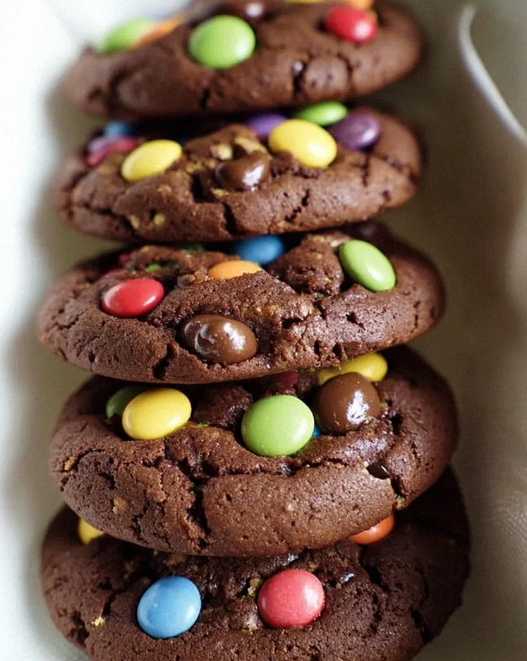 Schokoladen Cookies mit Smarties – Schritt 1