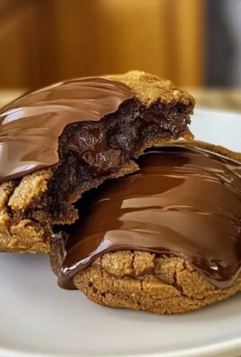 Schokoladenfudgekekse mit Erdnussbutter und Joghurt